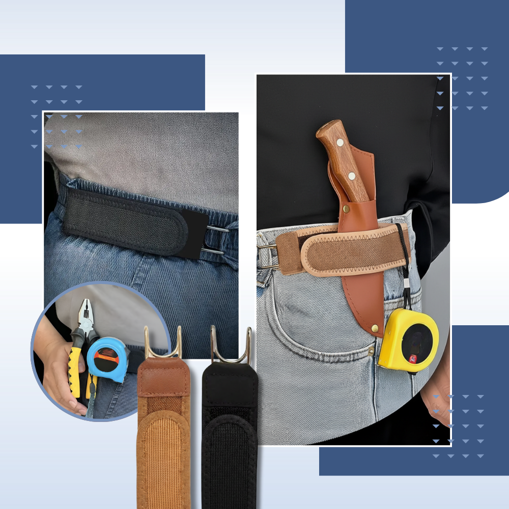 Reinforced Easy Wear Men Side Belt - Ozerty