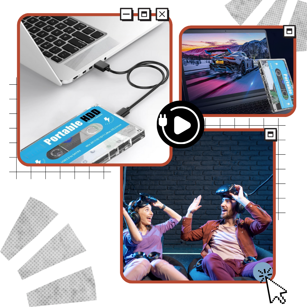 Retro Odyssey Game Console - Ozerty