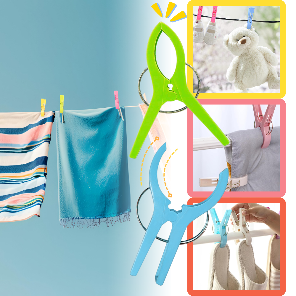 Rounded Jaw Multipurpose Clips - Ozerty