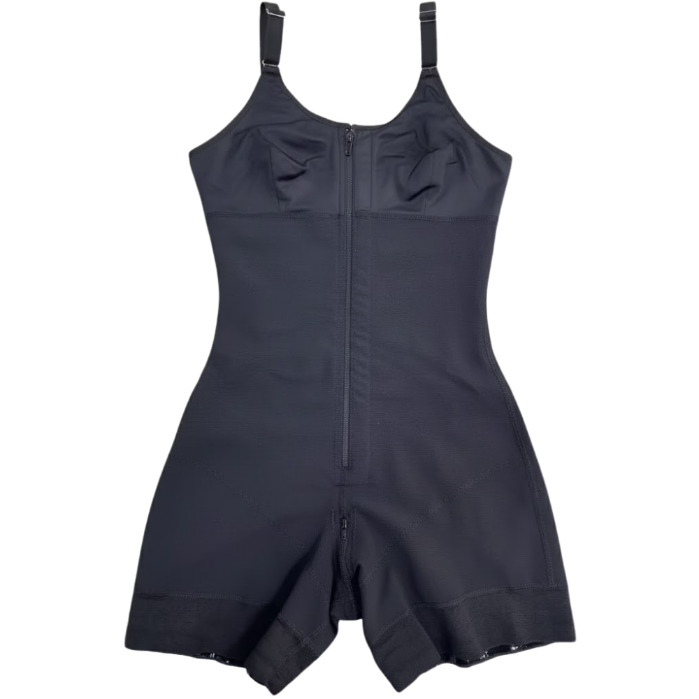 Sculpting Seamless Bodysuit -Black - Ozerty