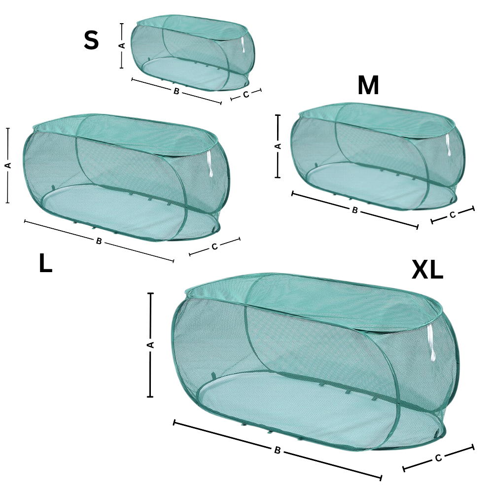 Secure Breathable Mesh Plant Cover - Ozerty