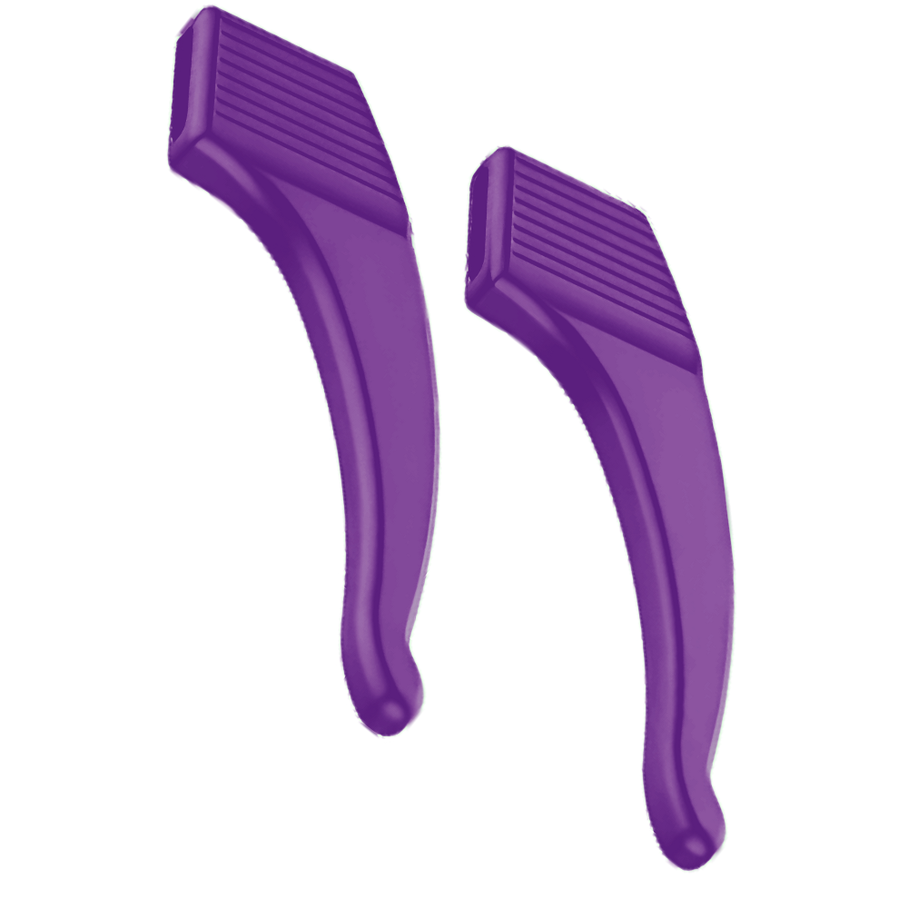 Secure Temple Glasses Pads -Purple - Ozerty