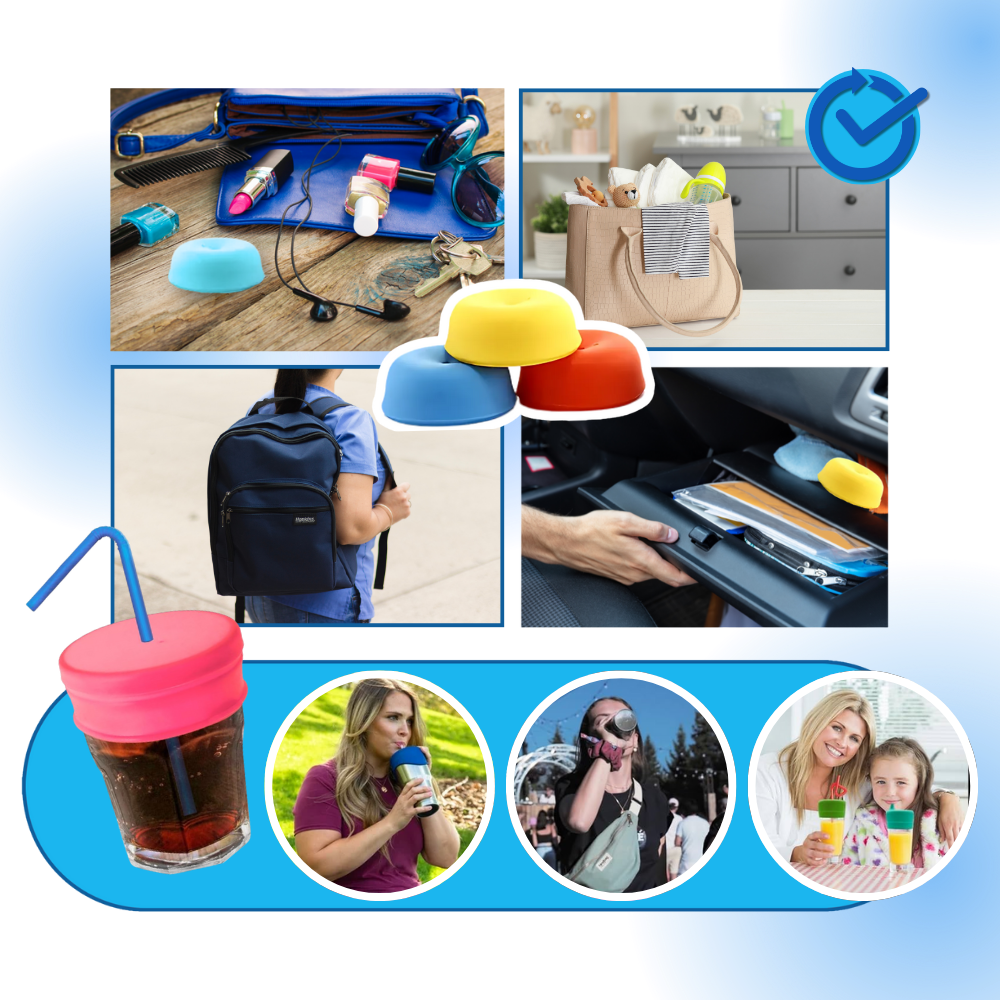 Silicone Safe Sip Cover  - Ozerty