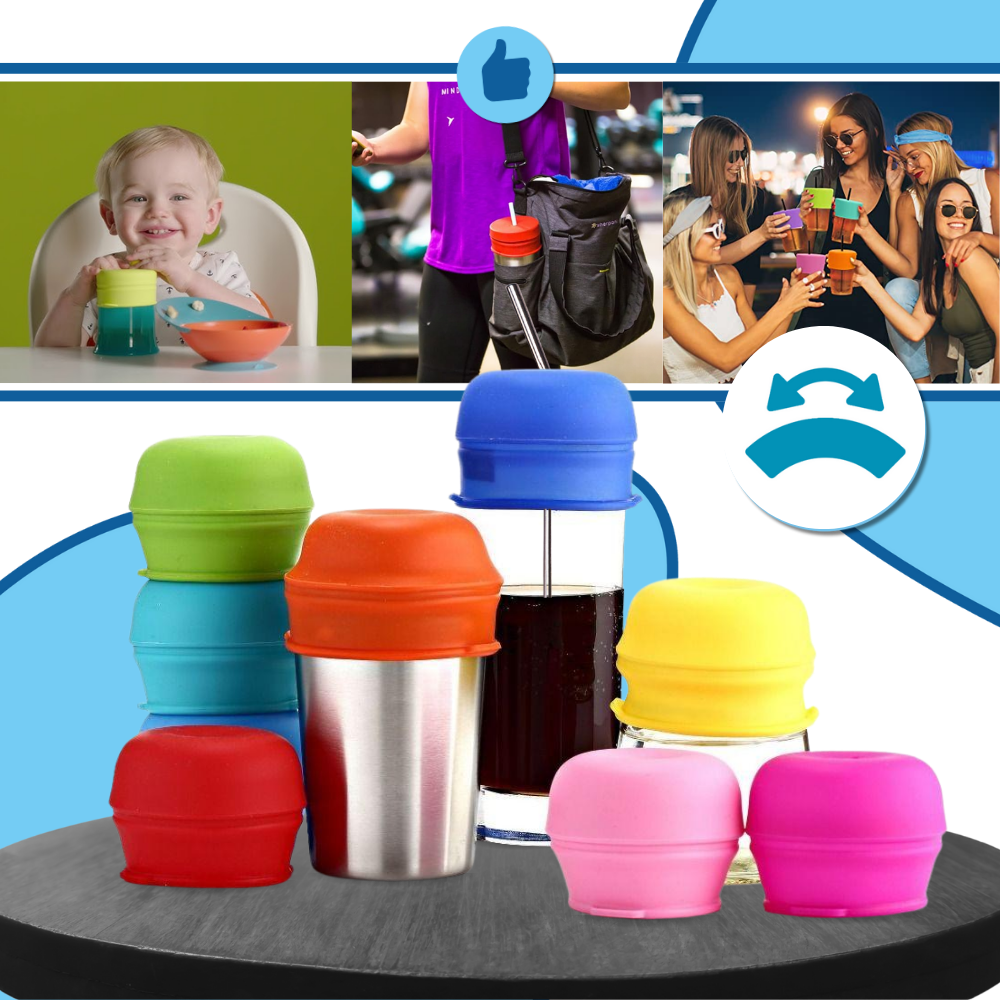 Silicone Safe Sip Cover  - Ozerty