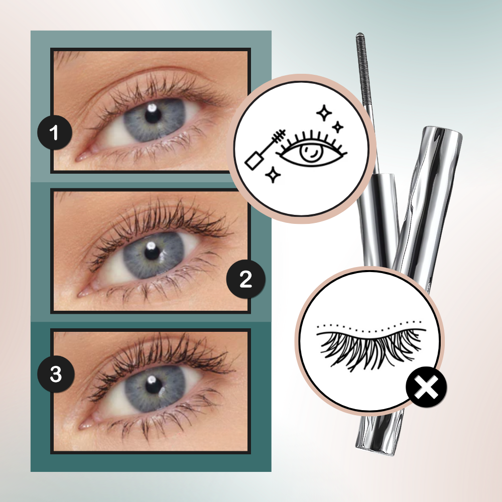 Steel Brush Lengthening Mascara - Ozerty