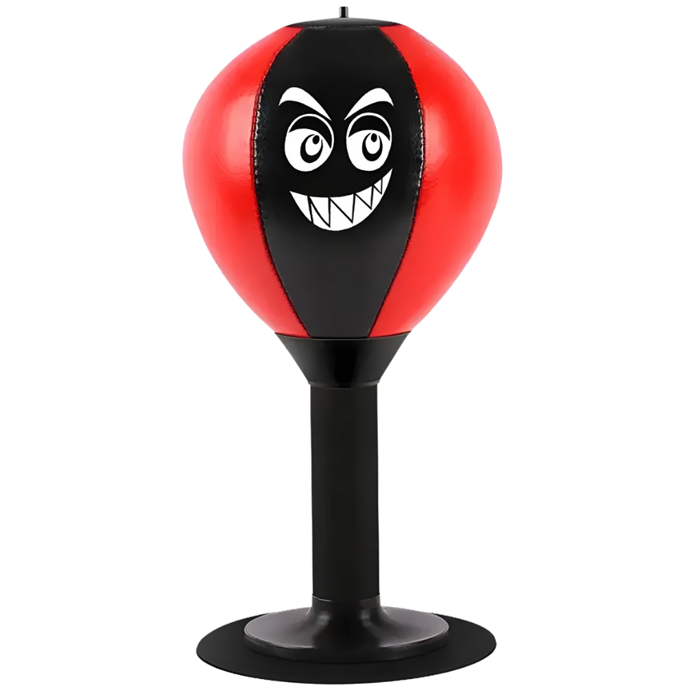 Stress Buster Desk Punch -Red - Ozerty