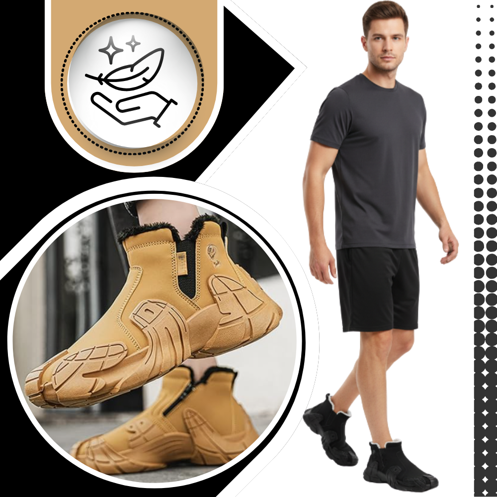 Stylish Waterproof Men's Boots - Ozerty