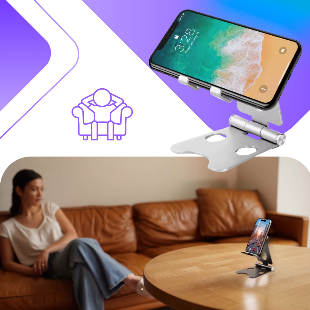 NO LONGER PRODUCING Swivel and Folding Phone Stand
