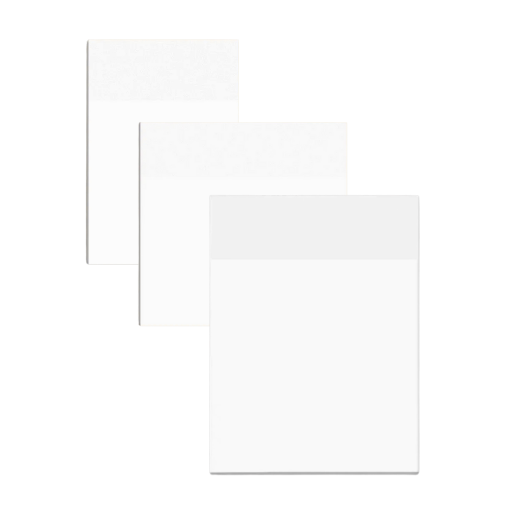 Transparent Waterproof Stickies -Small + Medium + Large - Ozerty