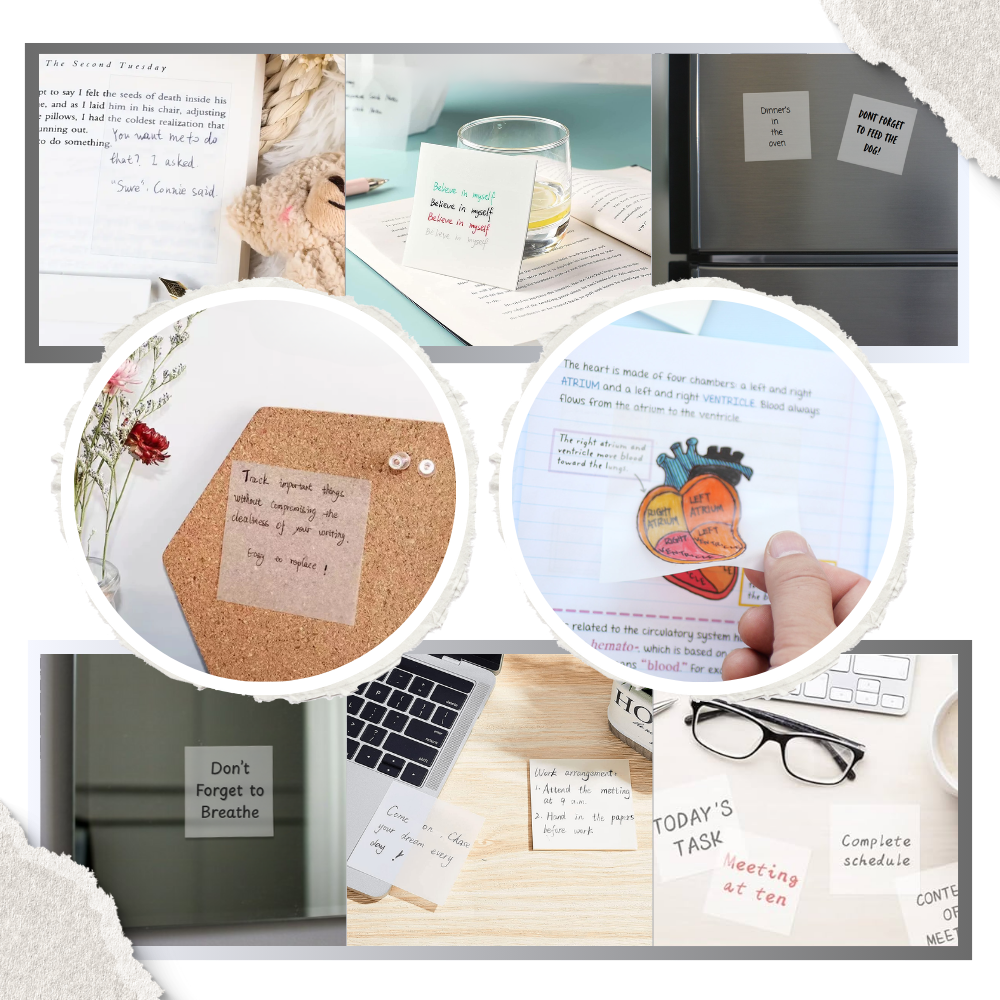 Transparent Waterproof Stickies - Ozerty