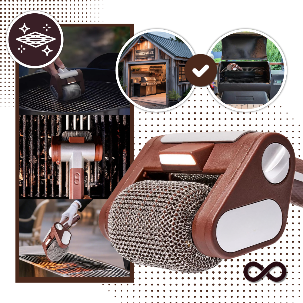 Turbo Cleanse Grill Brush - Ozerty