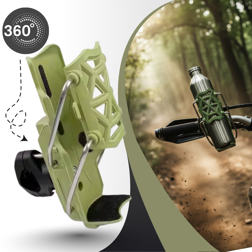 Universal Bike Handlebar Cup Holder  - Ozerty