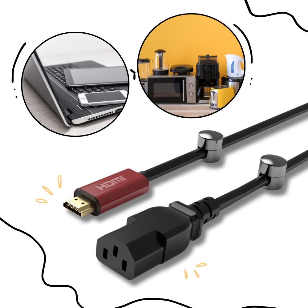 Universal Desk Cable Organizer - Ozerty