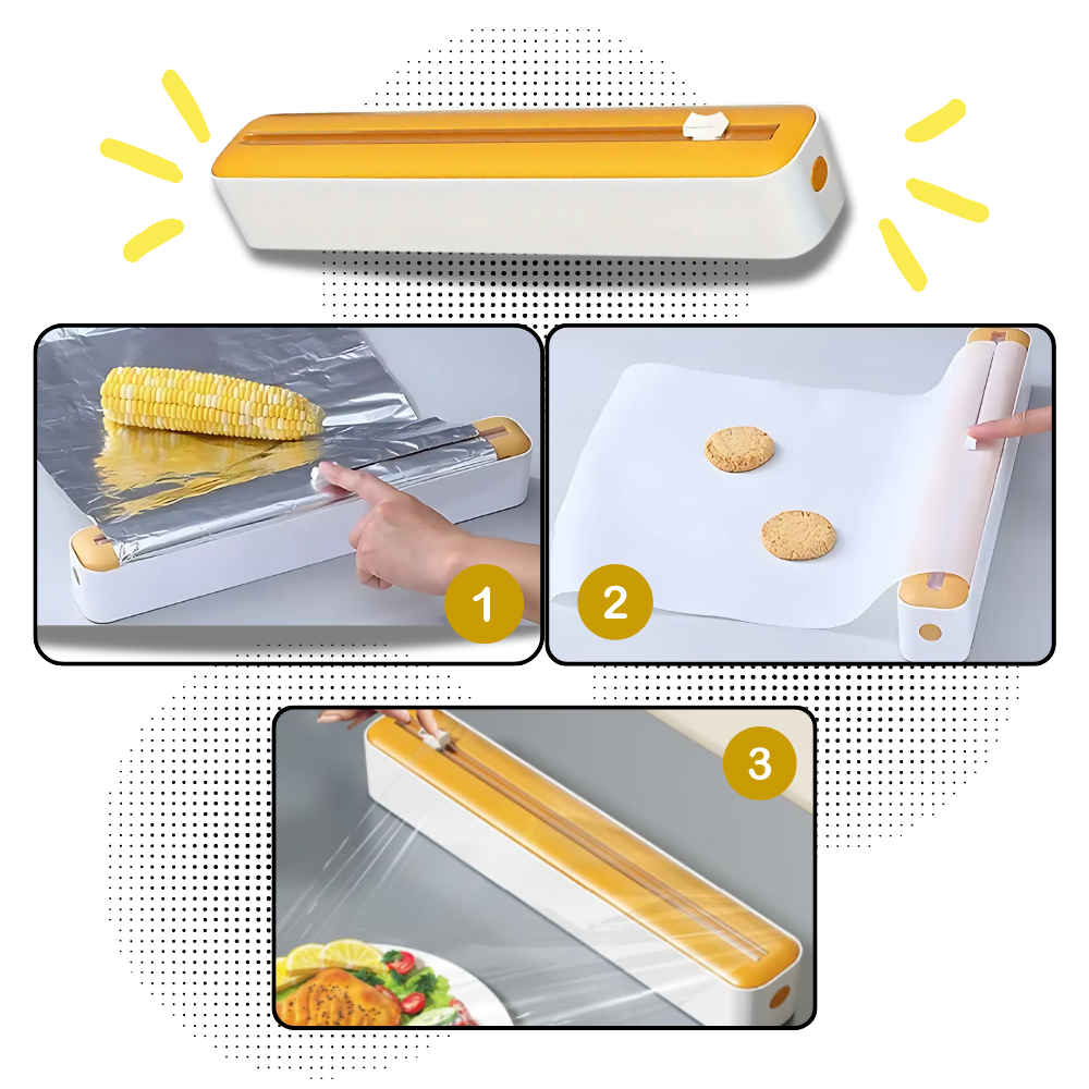 Versatile Plastic Wrap Cutter - Ozerty