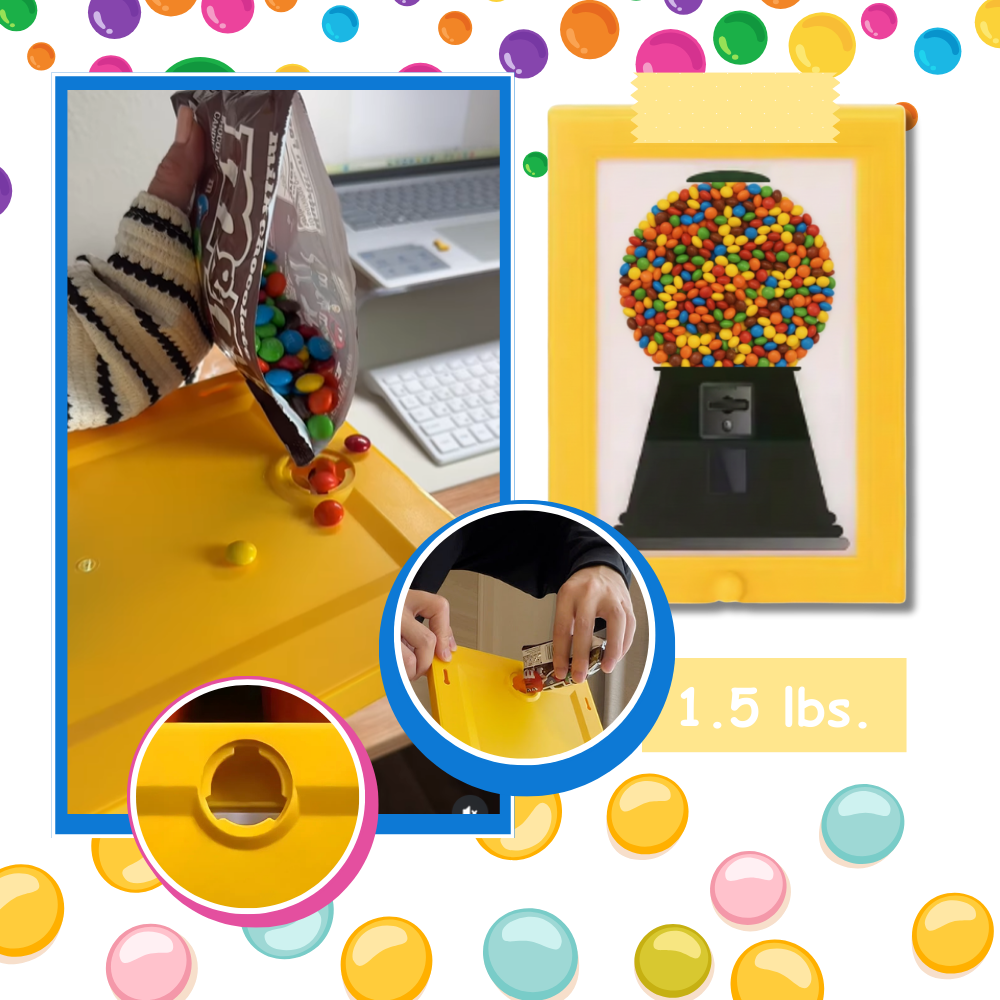 Wall-Mounted Candy Frame Dispenser  - Ozerty