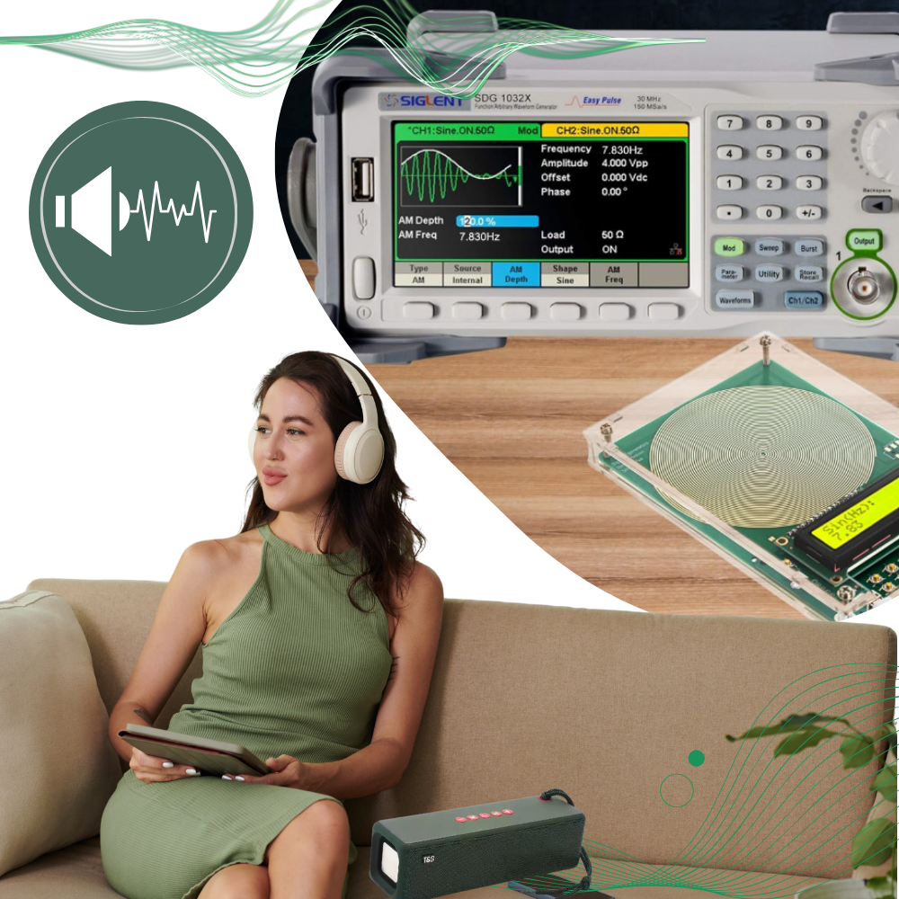 Wide Frequency Sound Wave Generator - Ozerty