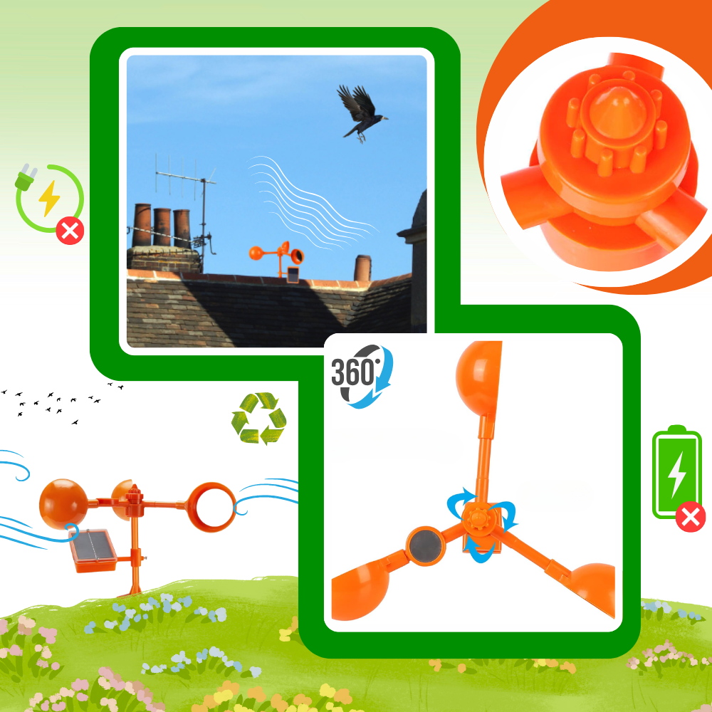 Wind Reflector Bird Repellent - Ozerty