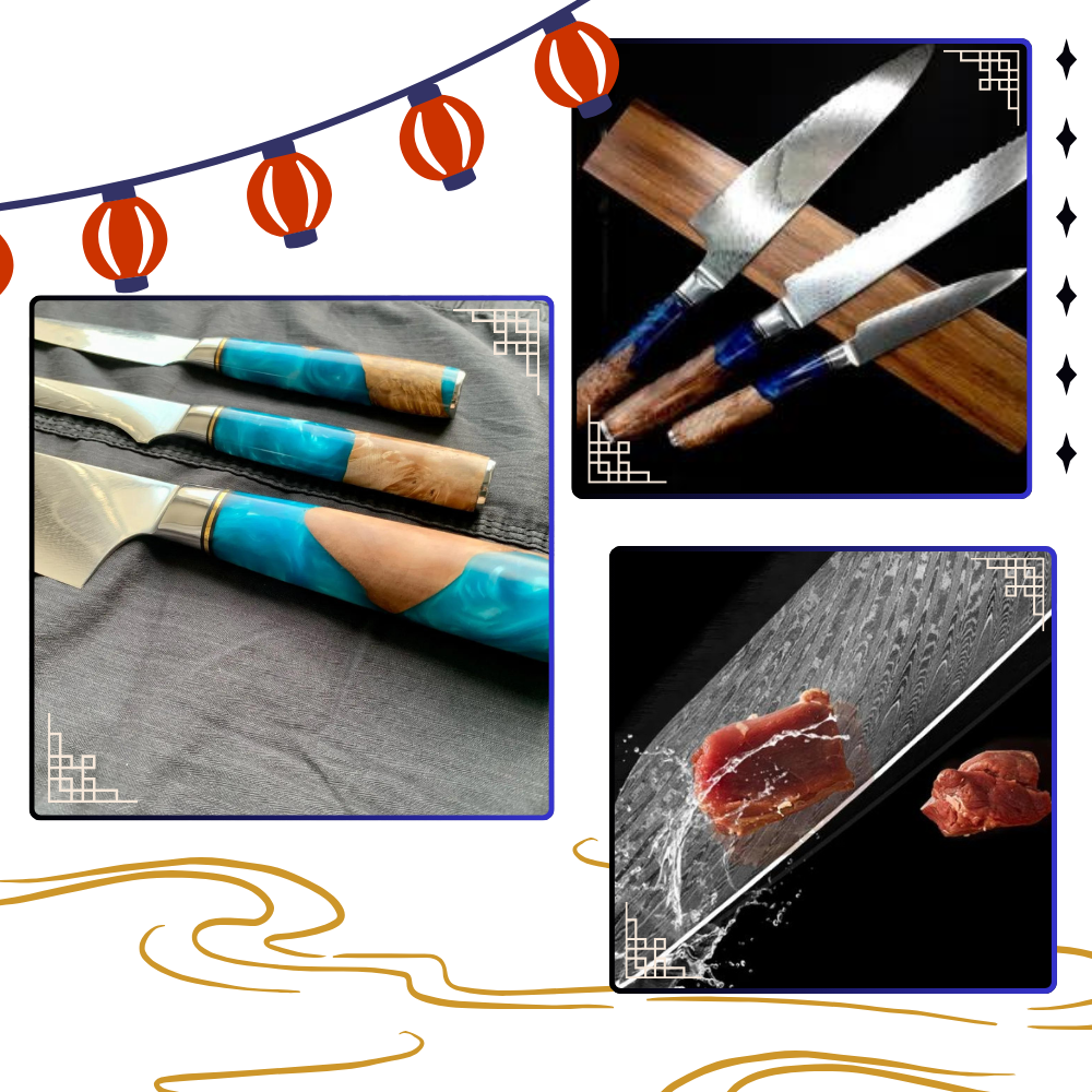 Yellow Sea Series Japanese Knives - Ozerty