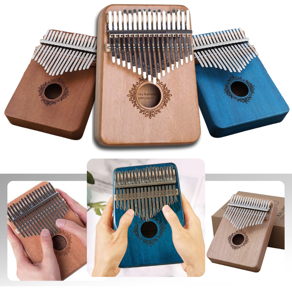 17 Keys Kalimba Thumb Piano - Ozerty