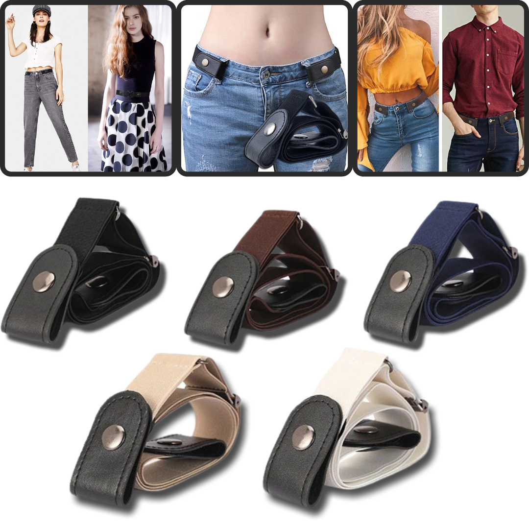 Buckle Free Elastic Belt