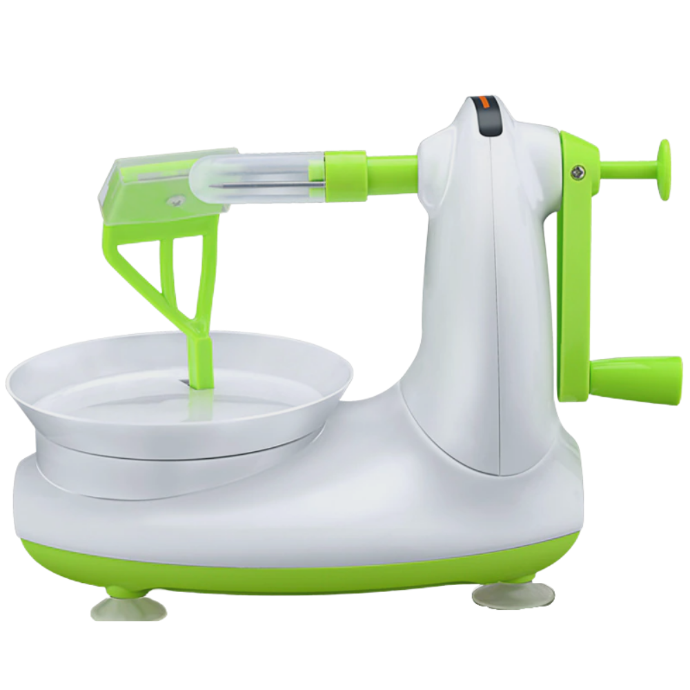 Hand-Cranked Fruit Peeler