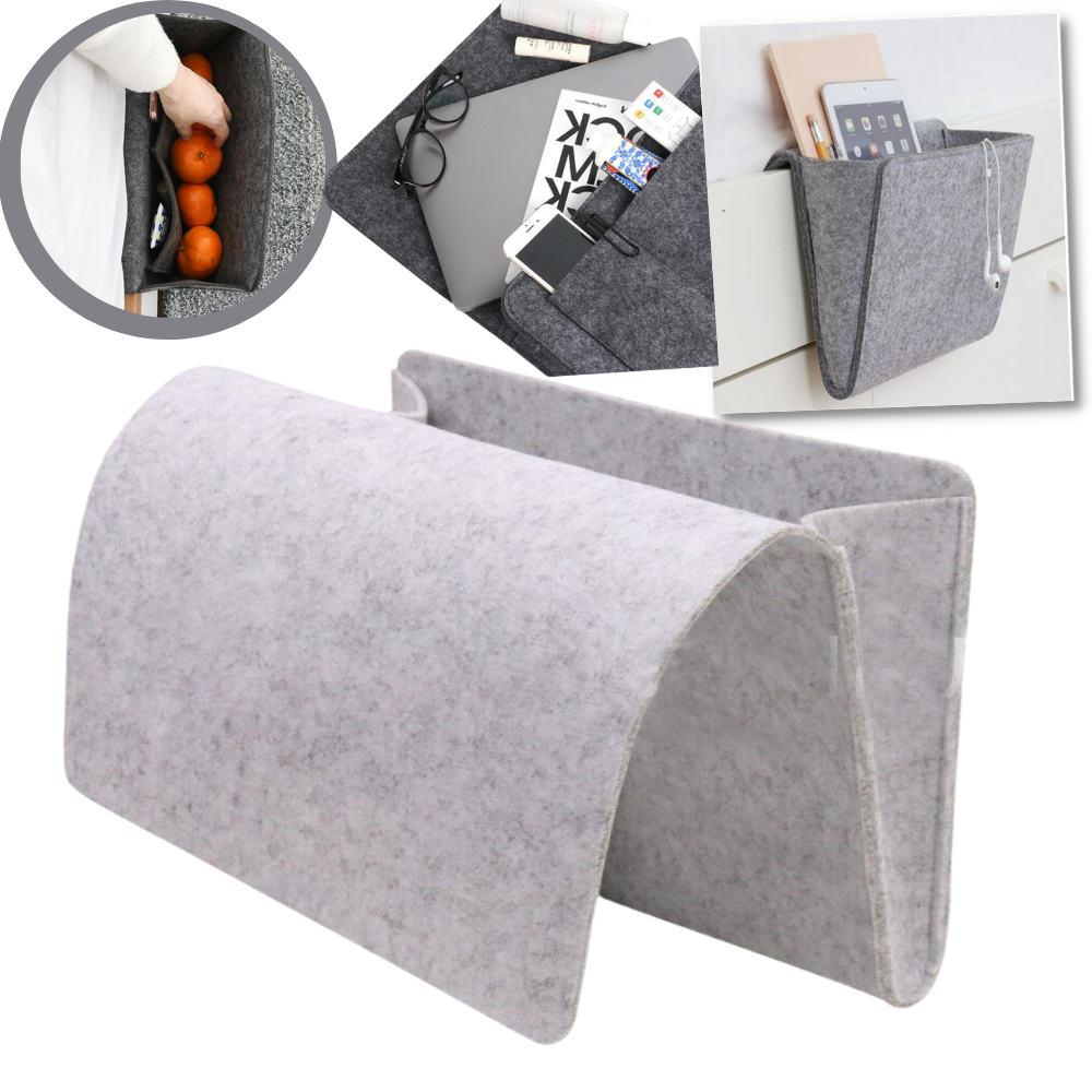 Bedside or Couch Pocket Organiser -