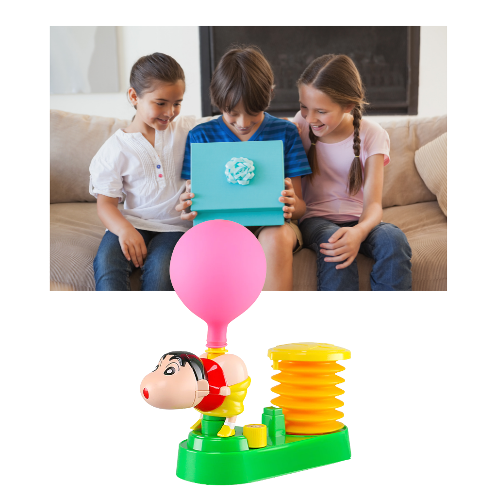 Blow Balloon Toy for Kids