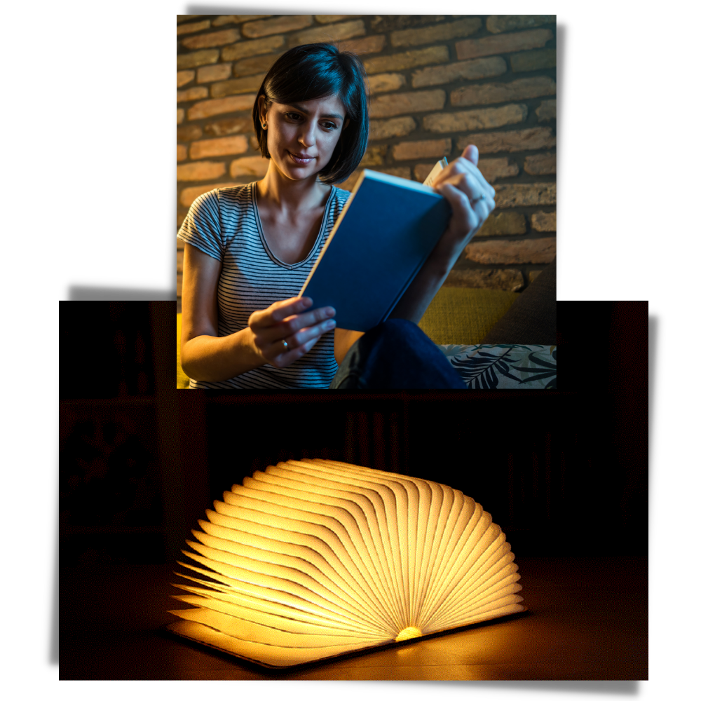 Rechargeable Wooden Reading Lamp