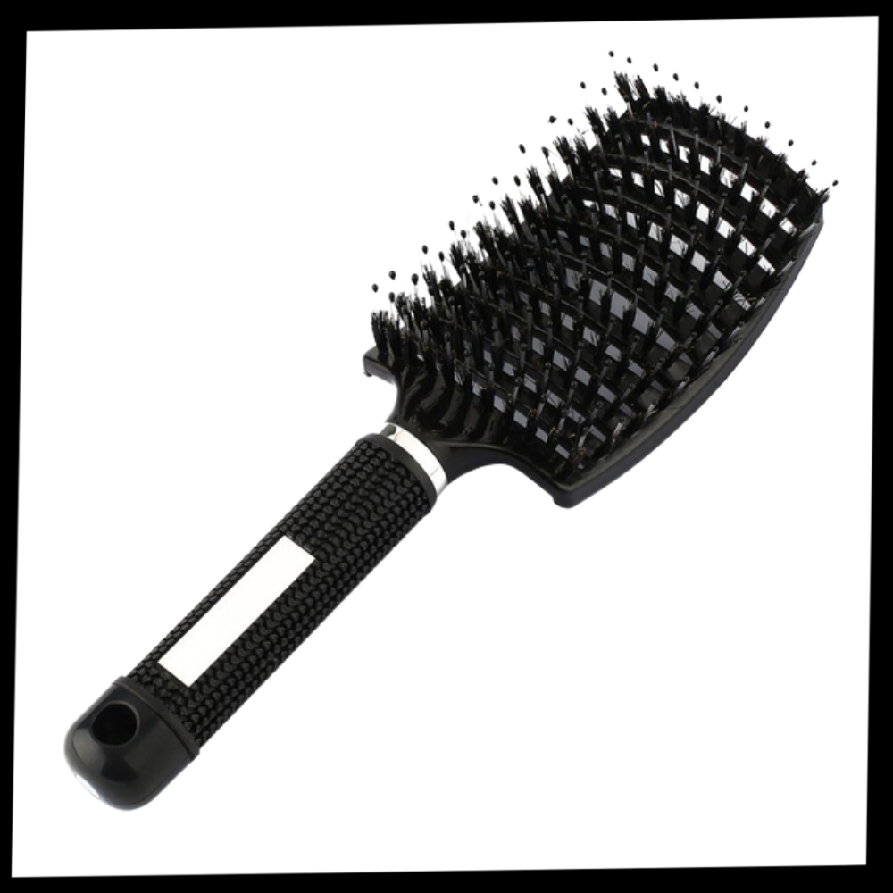 Boar Bristle Massaging Hairbrush