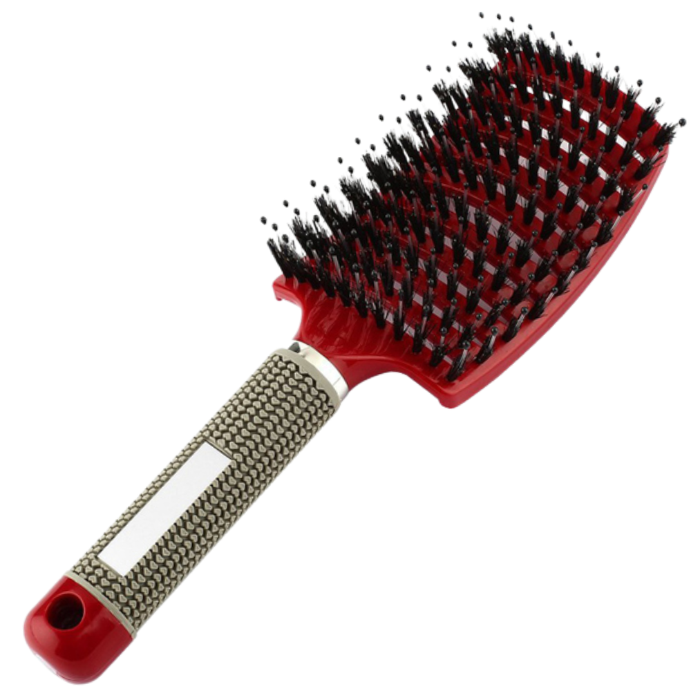 Boar Bristle Massaging Hairbrush