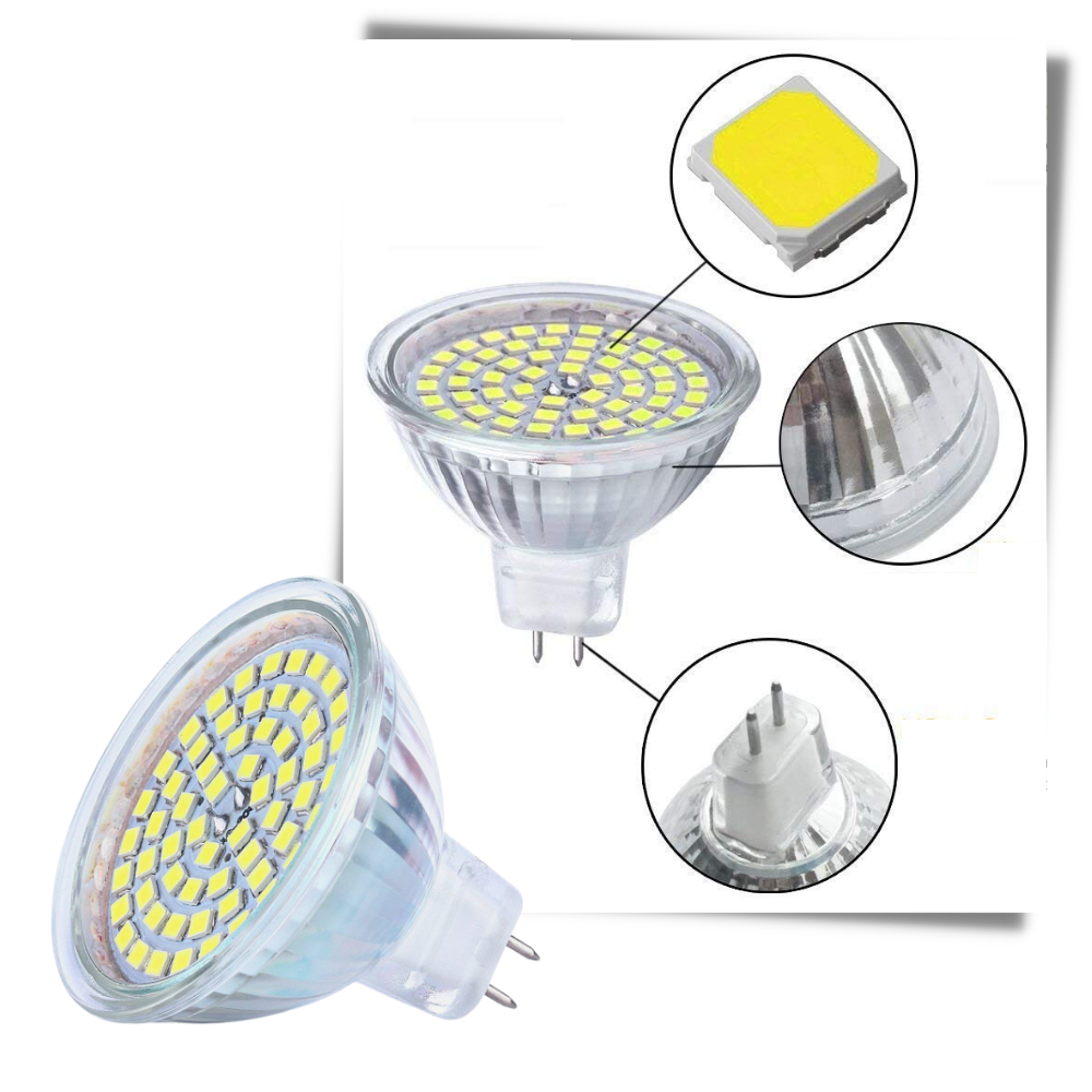 3-Pack Energy Saving LED Light Bulbs