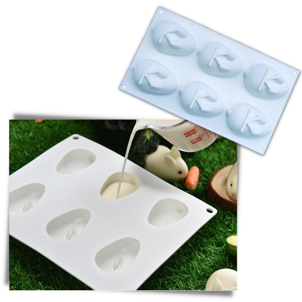 Mini Bunny Silicone Cake Mould