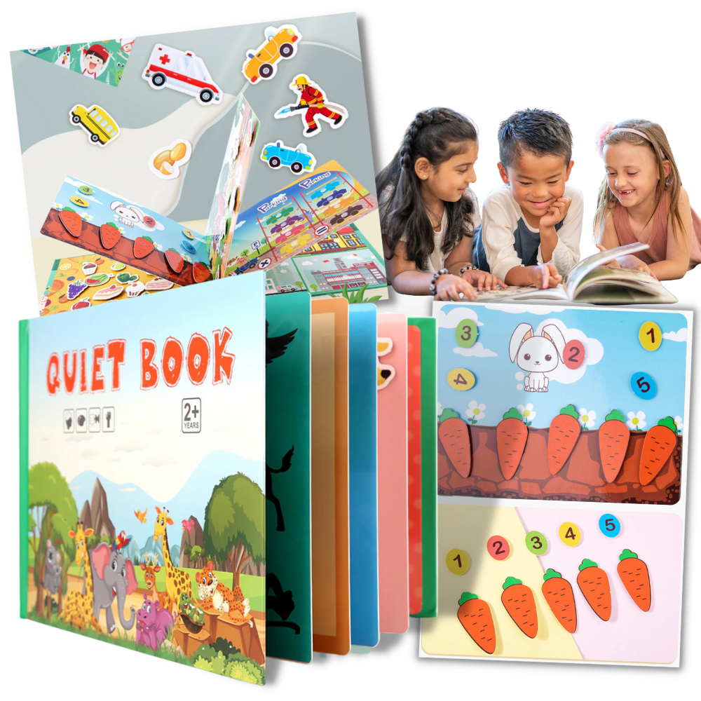 Montessori Educational Book Toy for Kids -