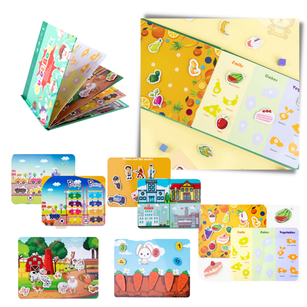 Montessori Educational Book Toy for Kids