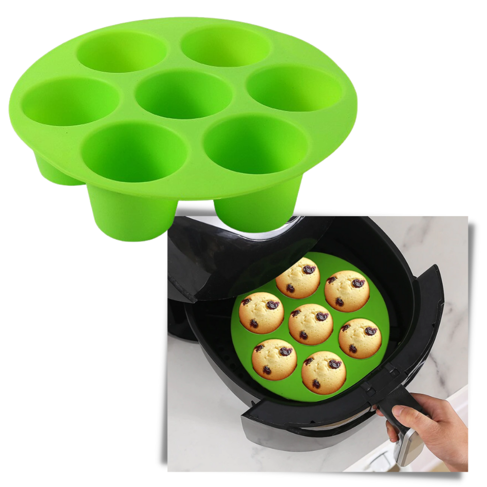 Round Silicone Cupcake Tray