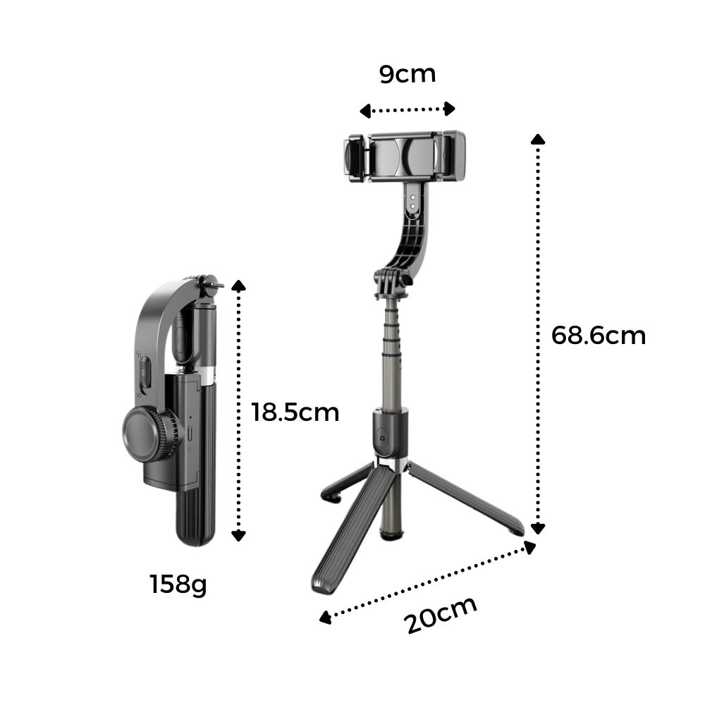 3-in-1 Gimbal Phone Stabiliser