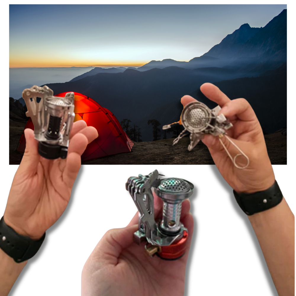 Mini Portable Gas Camping Stove Burner