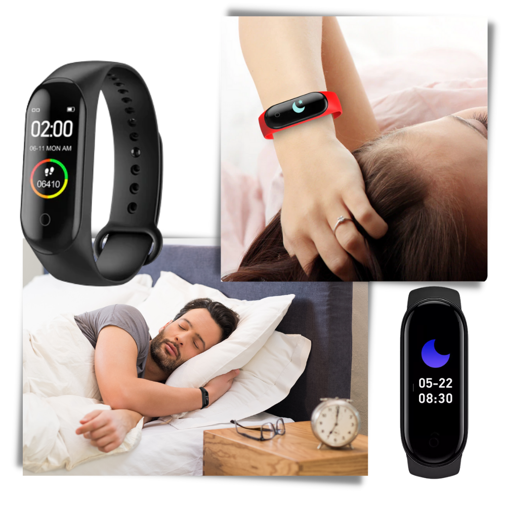 Fitness and Sleep Tracking Bracelet