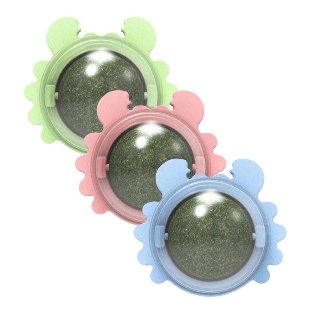 Rotatable Cat Mint Ball Toy