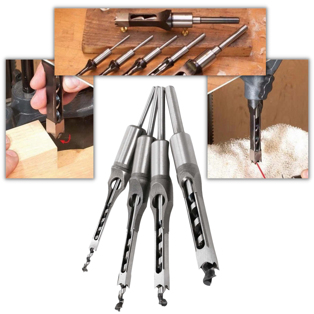 Chisel Drill Bit Set -