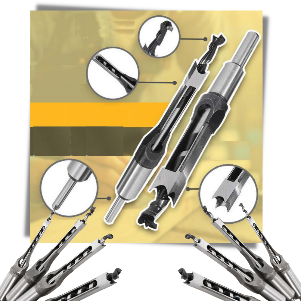 Chisel Drill Bit Set