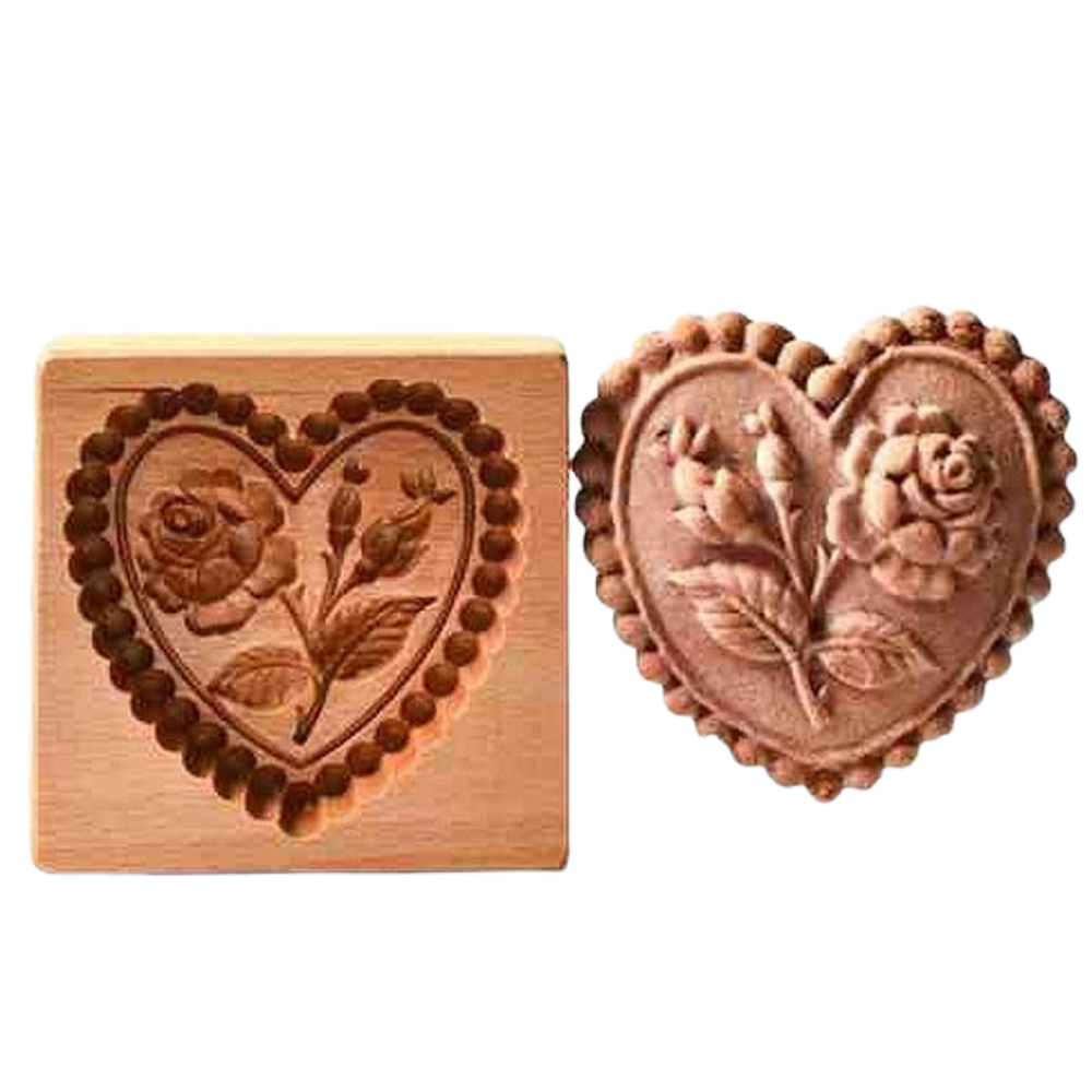 Wooden Cookie Cutter Mould