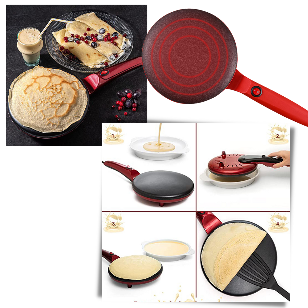 Non-Stick Electric Crepe Maker