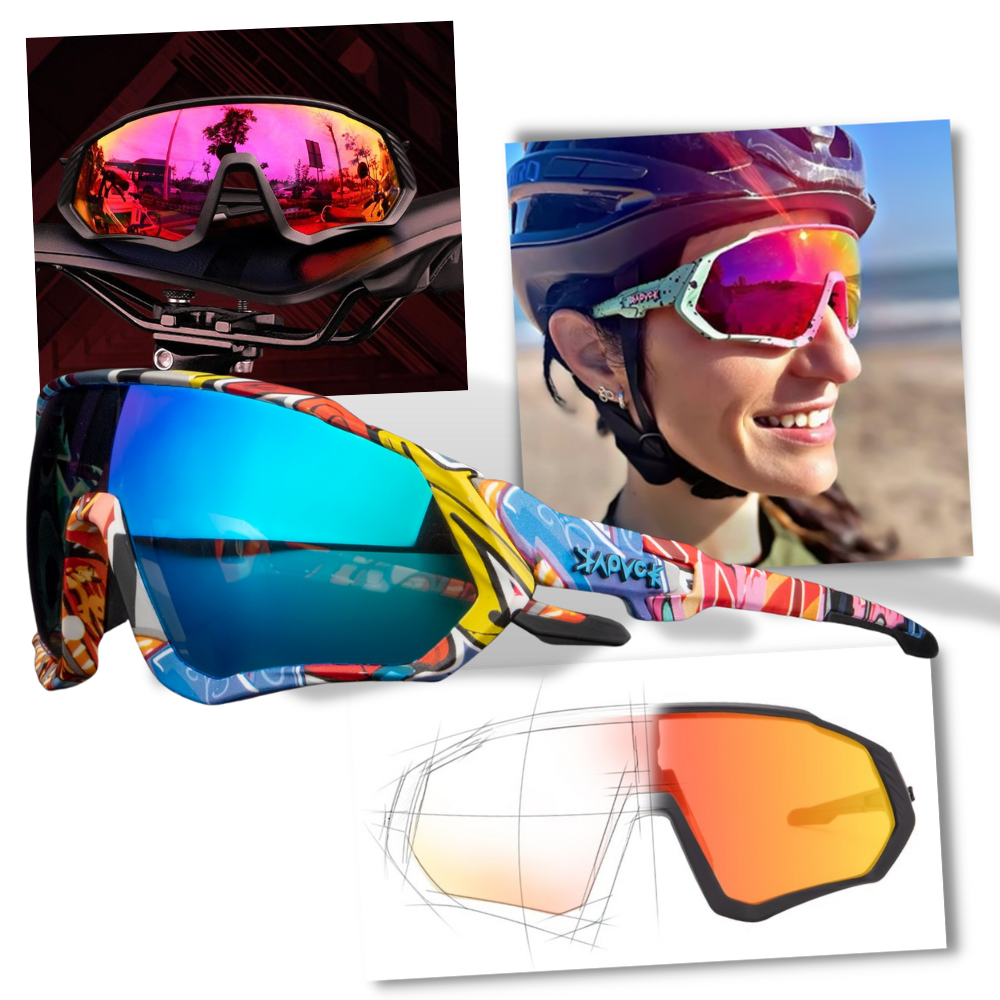 Polarized Cycling Sunglasses -