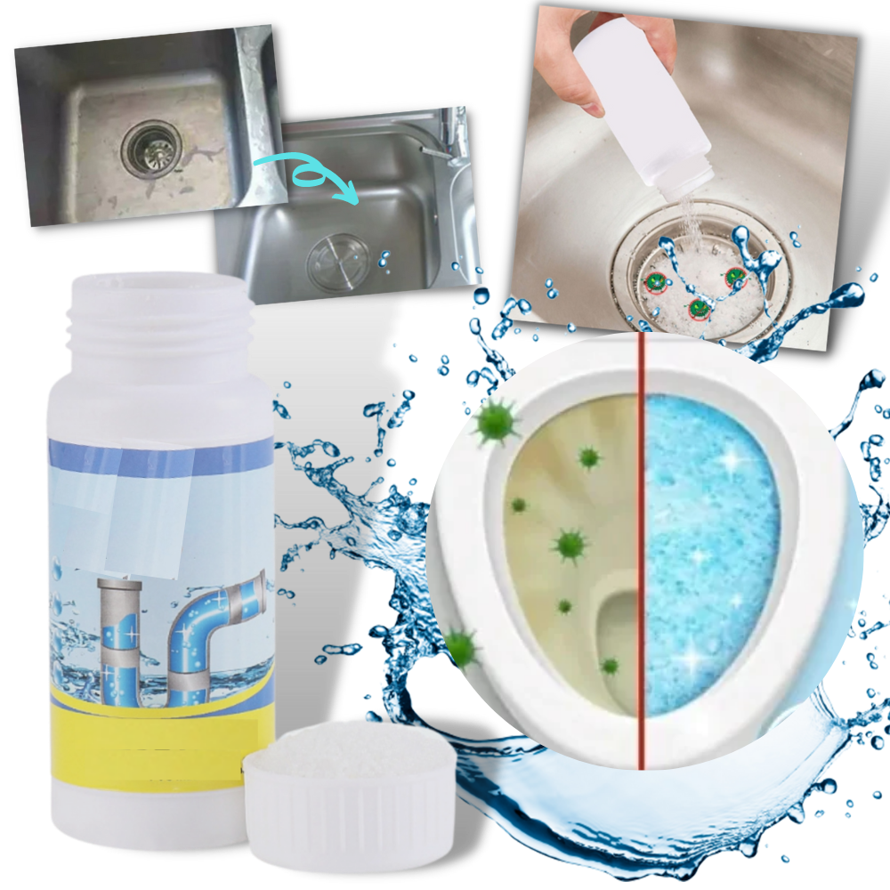 Kitchen Sink and Drain Cleaning Powder -