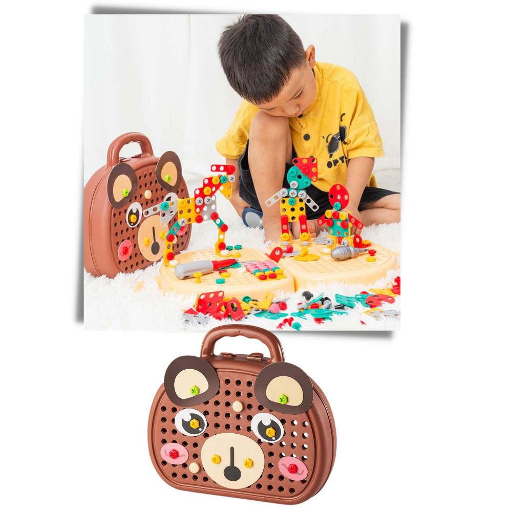 Educational Puzzle Toy and Drill Kit