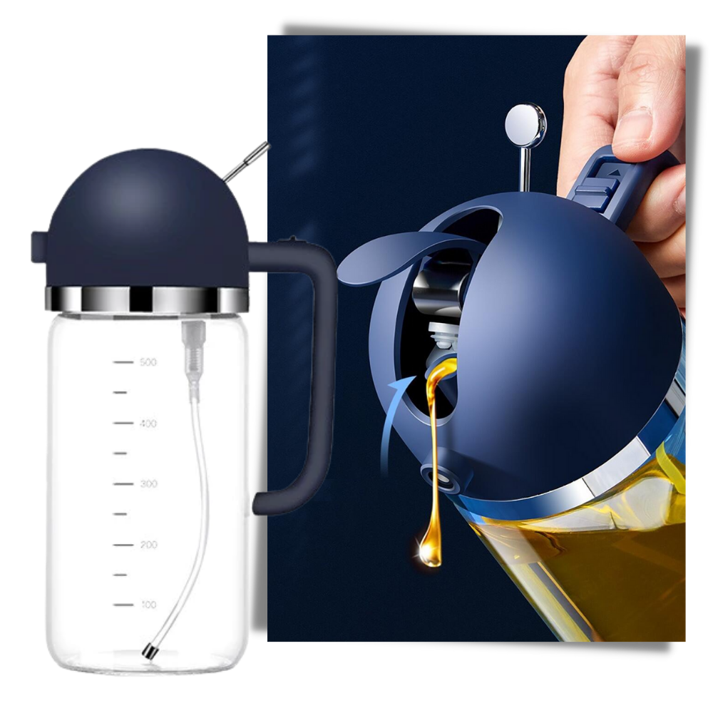 Spray & Pour Oil Dispenser Bottle