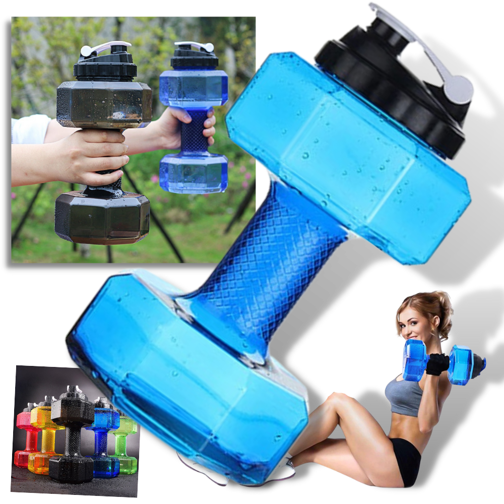 Dumbbell Water Bottle -