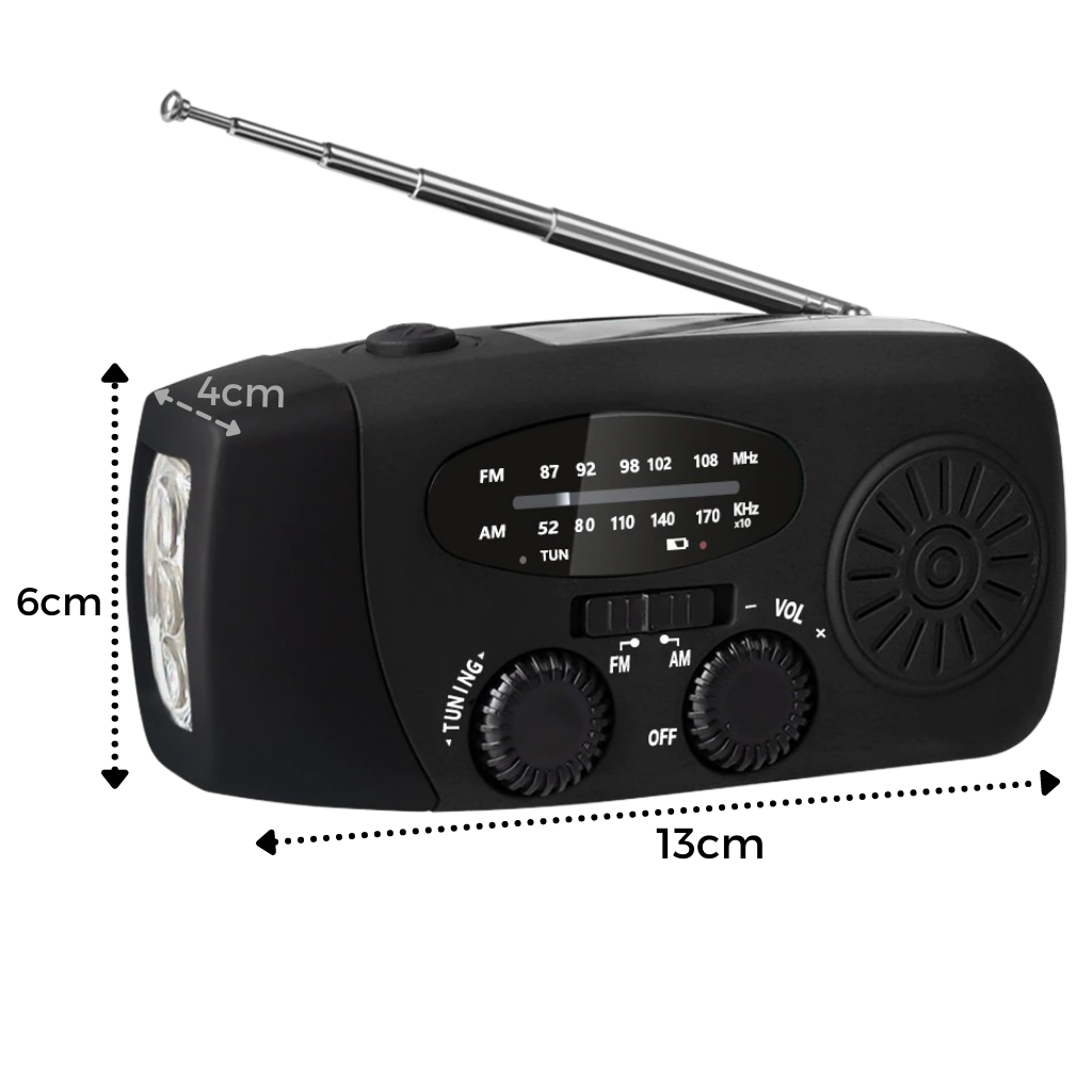 Multifunctional Dynamo Emergency Radio