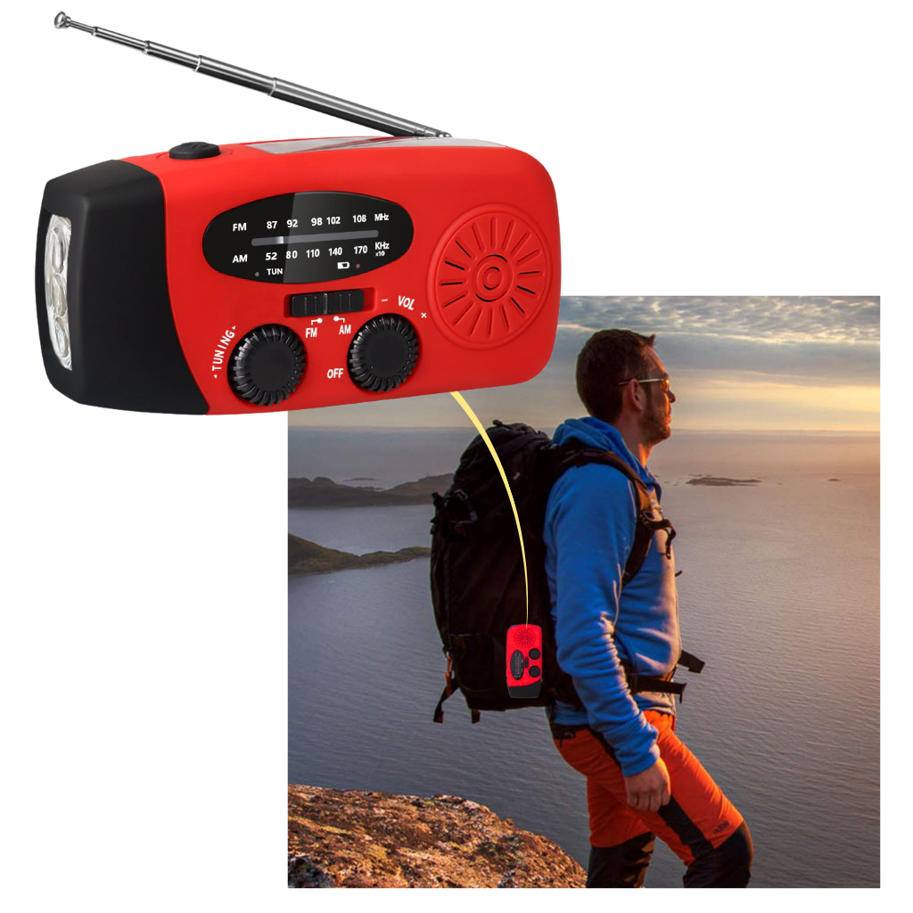 Multifunctional Dynamo Emergency Radio